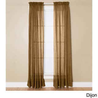 Miller Curtains Preston 95-inch Rod Pocket Sheer Curtain Panel
