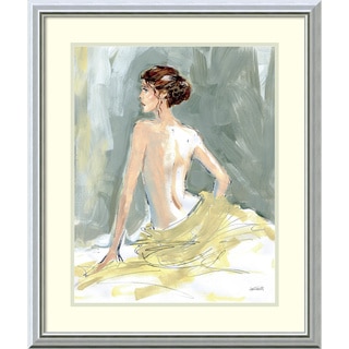 Framed Art Print 'Nude II' by Anne Tavoletti 23 x 27-inch
