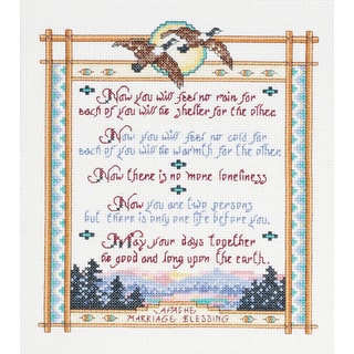 Apache Wedding Blessing Counted Cross Stitch Kit
