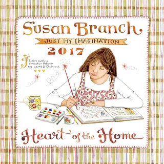 2017 Susan Branch 'Heart of The Home' Paper Wall Calendar
