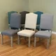Thumbnail 4, Maceda Linen Dining Chairs (Set of 2). Changes active main hero.