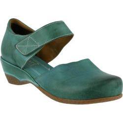 Women's L'Artiste by Spring Step Gloss Mary Jane Turquoise Leather
