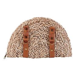 Women's San Diego Hat Company Seagrass Clutch BSB1563 Natural