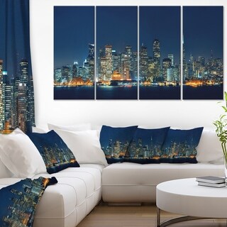 San Francisco Skyline at Night - Cityscape Canvas print
