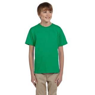 Boys Comfortblend Green Ecosmart Crewneck T-shirt