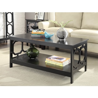 Convenience Concepts Omega Coffee Table in Black or White