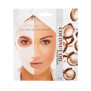 Jean Pierre 15-minute Spa-level Treatment Coconut Oil Facial Mask (Pack of 3)