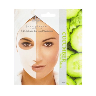 Jean Pierre 15-minute Spa-level Treatment Cucumber Facial Mask (Pack of 3)