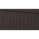 Keter Eden 70 gal. Brown All-weather Patio Storage Garden Bench Deck Box