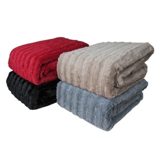 Oversized Super Soft Plush Fleece and Sherpa Blanket