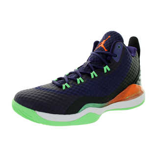 Nike Jordan Men's Jordan Super.Fly 3 Po Ink/Brightt Mandarin/Black/White Basketball Shoe