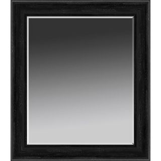 Black Rectangular Wall Mirror