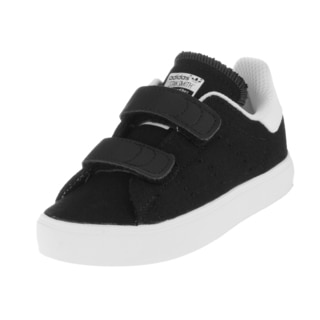 Adidas Toddlers' Stan Smith Vulc Cf Black/Black/White Skate Shoe
