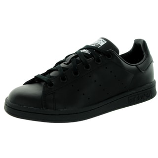 Adidas Kid's Stan Smith J Originals Black/Black/White Casual Shoe