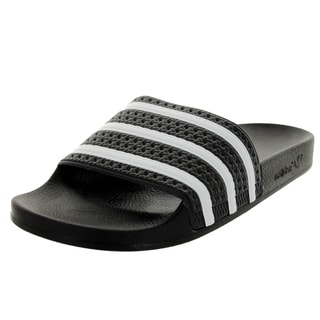 Adidas Men's Adilette Black/White/Black Sandal