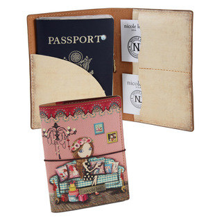 Nicole Lee Iris Print Passport Holder