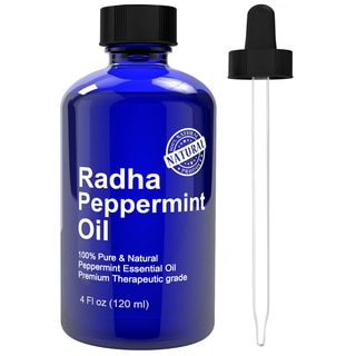 Radha Beauty 4-ounce Peppermint Oil