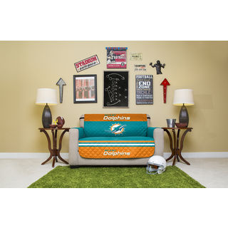 Miami Dolphins Licensed NFLLove Seat Protector