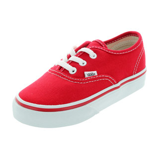 Vans Authentic Red Skate Shoes