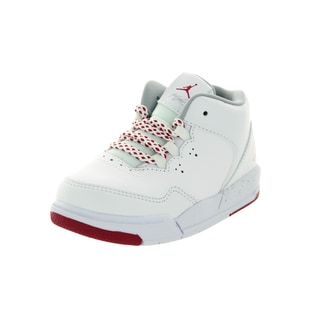 Nike Toddlers' Jordan Flight Origin 2 White/Brilliant Magenta/Wolf Basketball Shoe