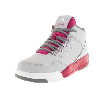 Nike Jordan Kid's Jordan Flight Origin 2 Gp Wlf /White/Sprt Fchs/Grey Basketball Shoe