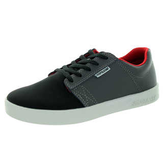 Supra Kid's Westway Black/Charcoal/White Skate Shoe
