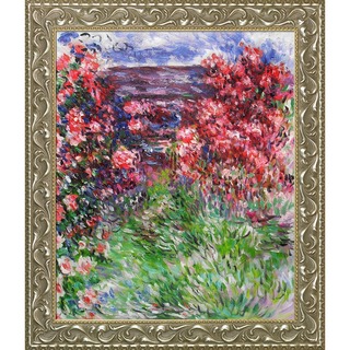 Claude Monet Framed Canvas Art