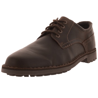 Sebago Men's Metcalf Plaintoe Dark Brown Casual Shoe