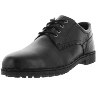Sebago Men's Metcalf Plaintoe Black Leather Casual Shoe