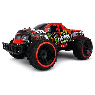 Velocity Toys Muscle Slayer Pickup 2.4 GHz PRO System BIG 1:12 Scale Size Remote Control Truck (Colors May Vary)