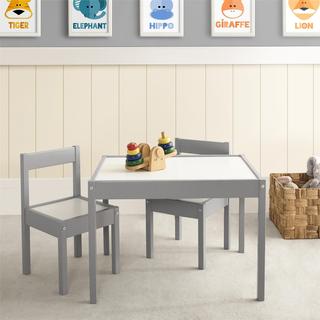 Baby Relax Hunter Grey 3-piece Kiddy Table & Chair Set