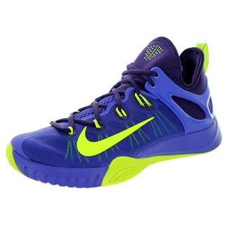 Nike Men's Zoom Hyperrev 2015 Persian Violet/Volt Ink Basketball Shoe