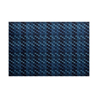2 x 3-Feet, Mad for Plaid, Geometric Print Indoor/Outdoor Rug