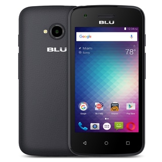BLU Dash L2 D250U Unlocked GSM Quad-Core Android v6.0 Phone - Black
