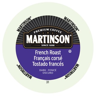 Martinson Coffee French Roast RealCup Portion Pack for Keurig Brewers