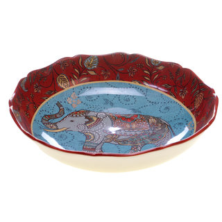 Certified International Spice Route Ceramic 12.5-inch Serving/Pasta Bowl