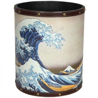 Great Wave off Kanagawa Waste Basket (China)
