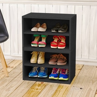 Firenze Modular Storage System Shoe Rack Bookcase Shelving LIFETIME WARRANTY (made from sustainable non-toxic zBoard paperboard)