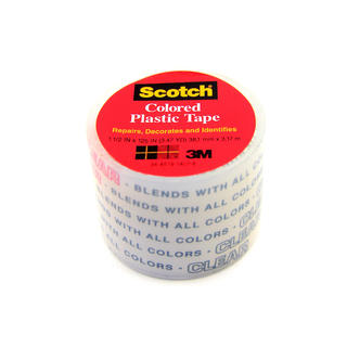 Colored Plastic Tape [Pack of 12]