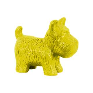 Urban Trends Yellow Ceramic Standing Welsh Terrier Dog Figurine