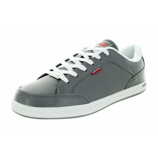 Levi'S Kids Aart Core Pu Grey/White Leather Casual Shoe