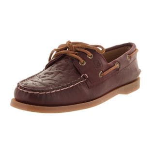 Sperry Women's Burgndy Leather Top-sider Boat Shoe
