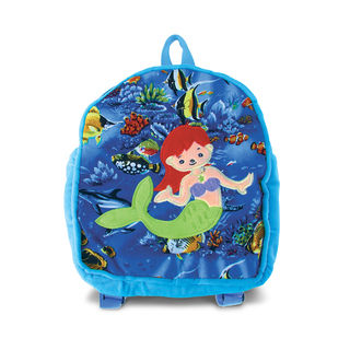 Puzzled 11-inch Backpack - Mermaid
