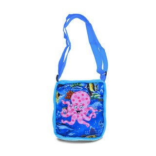 Puzzled Kids' 8-inch Octopus Shoulder Bag