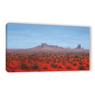 Gene Foust's 'Southwestern Desert' Gallery Wrapped Canvas