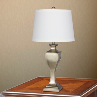 29 in. Resin Table Lamp in Champagne Gold