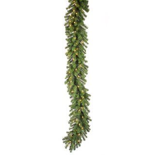 Douglas 9-foot x 12-inch 240-tip Garland With 50 Multi-Colored Dura-Lit Lights