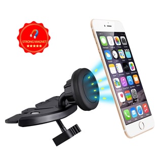 MagGrip Car-mount CD Slot Universal Magnetic iPhone 6/6S/5/5S/5C/4/4S Samsung Smartphone Holder