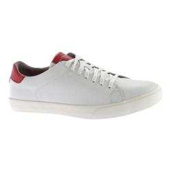 Men's Cole Haan Trafton Club Court Sneaker Tango Red/Optic White Leather