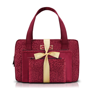 Jacki Design Miss Chantelle Polyester 3-piece Travel Bag Set